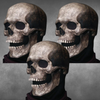 Full Head Skull Helmet with Movable Jaw