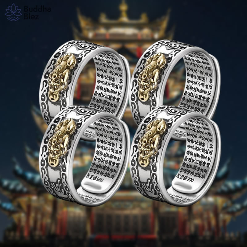 Buddhablez™ Feng Shui Pixiu Lucky Ring