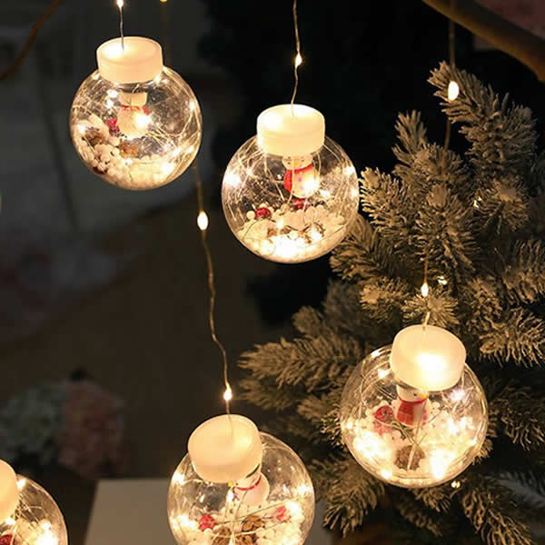 Glitter Christmas Balls